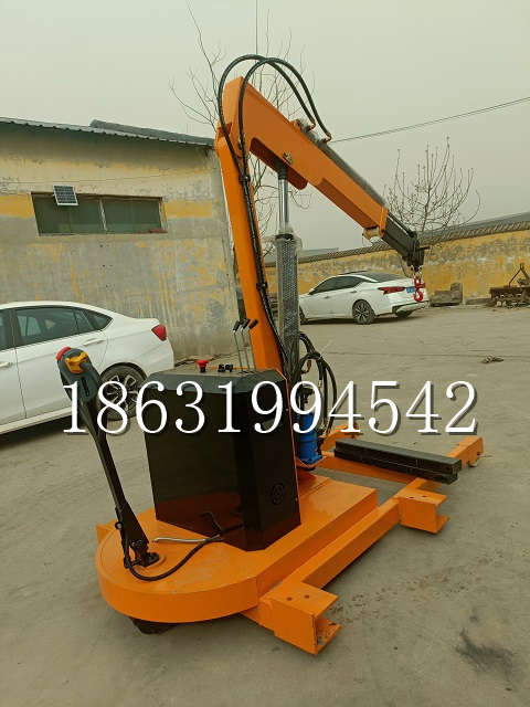 新园乡自卸车厢随车吊 自制轮式四不像起重机 四驱平板吊 5吨 贵盛